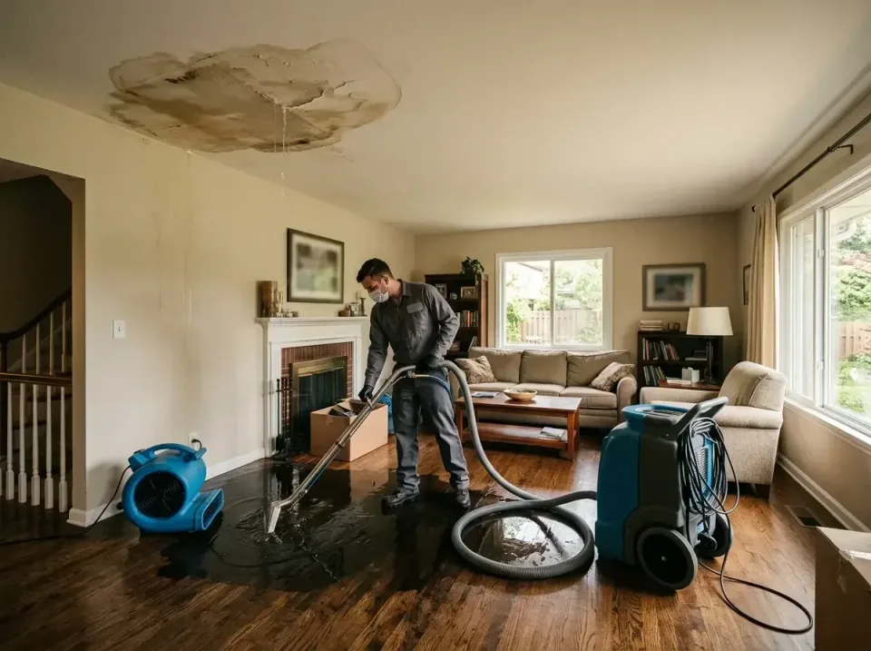 attic-pipe-burst-ceiling-drip-008 — frequently asked questions, Water Damage Restoration & Carpet Care in Morristown, TN